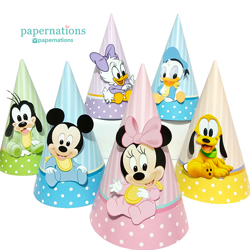 Baby Disney Cone Hats